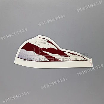 Side cowling decal, right side