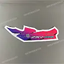 Tail cowl decal, left side