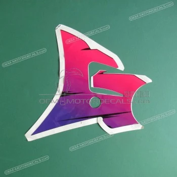 Side cowling decal, left side