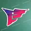 Lower cowling pattern graphic, right side