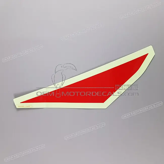 Kawasaki ZZR600 Adesivo Carenatura Superiore Lato Destro OEM 560601885