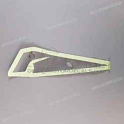 Frame cowling decal, right side