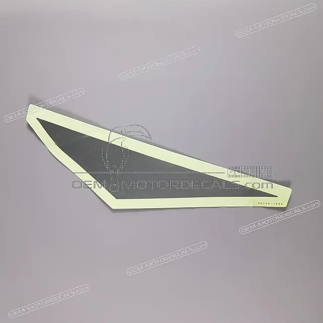 Kawasaki ZZR600 Naklejka na górną owiewkę lewa strona OEM 560601898