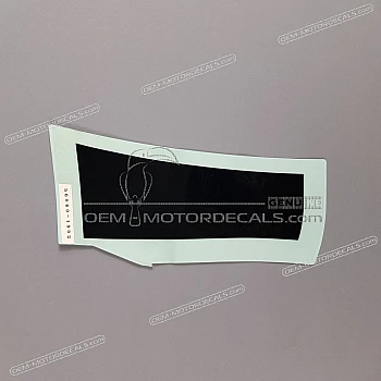 Side cowling decal, left side