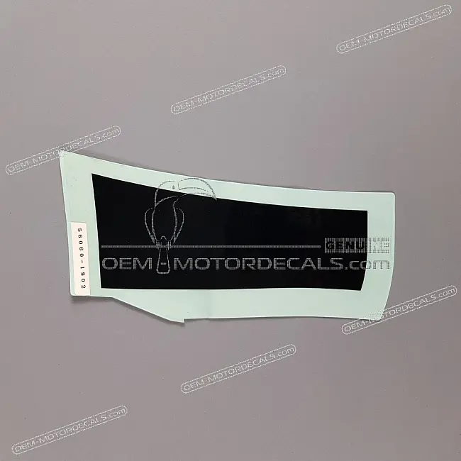 Kawasaki ZZR600 Bovenste Middenkuip Sticker Linkerkant OEM 560601902 Fabriekssticker