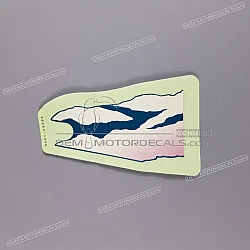 Side cowling decal, left side
