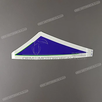 Front cowling decal, left side
