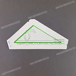 Front cowling decal, right side