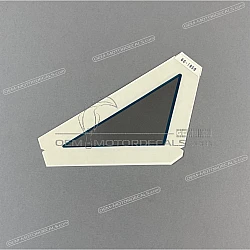 Front cowling decal, right side