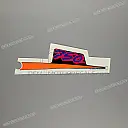 Autocollant décoratif de flanc de carénage, côté gauche