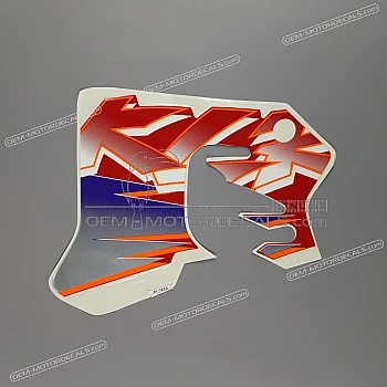 Side cowling decal, left side