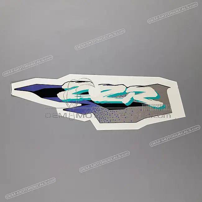 Kawasaki ZZR600 Linke hintere Seitenverkleidung Aufkleber linke Seite OEM 560611283