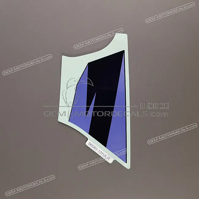 Kawasaki ZZR1100 Autocollant réservoir côté droit OEM 560611311
