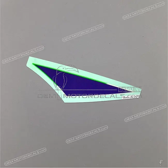 Autocollant de carénage supérieur Kawasaki Ninja ZX-6R côté droit OEM 560611341