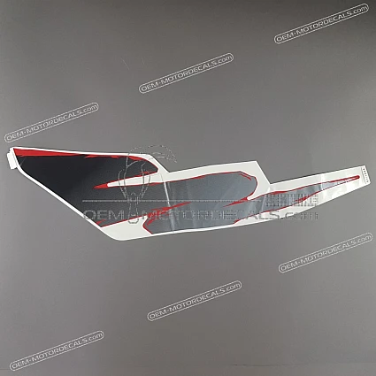 OEM Decals Kawasaki ZX6R 1995 - Red • Original Stickers