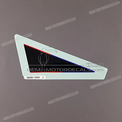 OEM Decals Kawasaki ZX6R 1995 - Red • Original Stickers