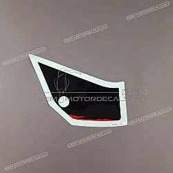 Side cowling decal, left side