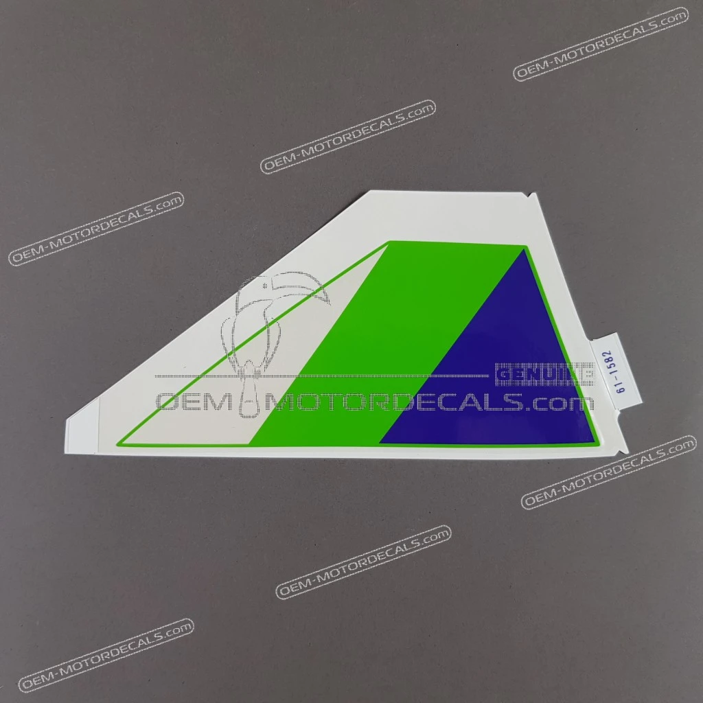 Kawasaki Ninja ZX-6R Autocollant Carénage Supérieur Côté Droit OEM 560611582