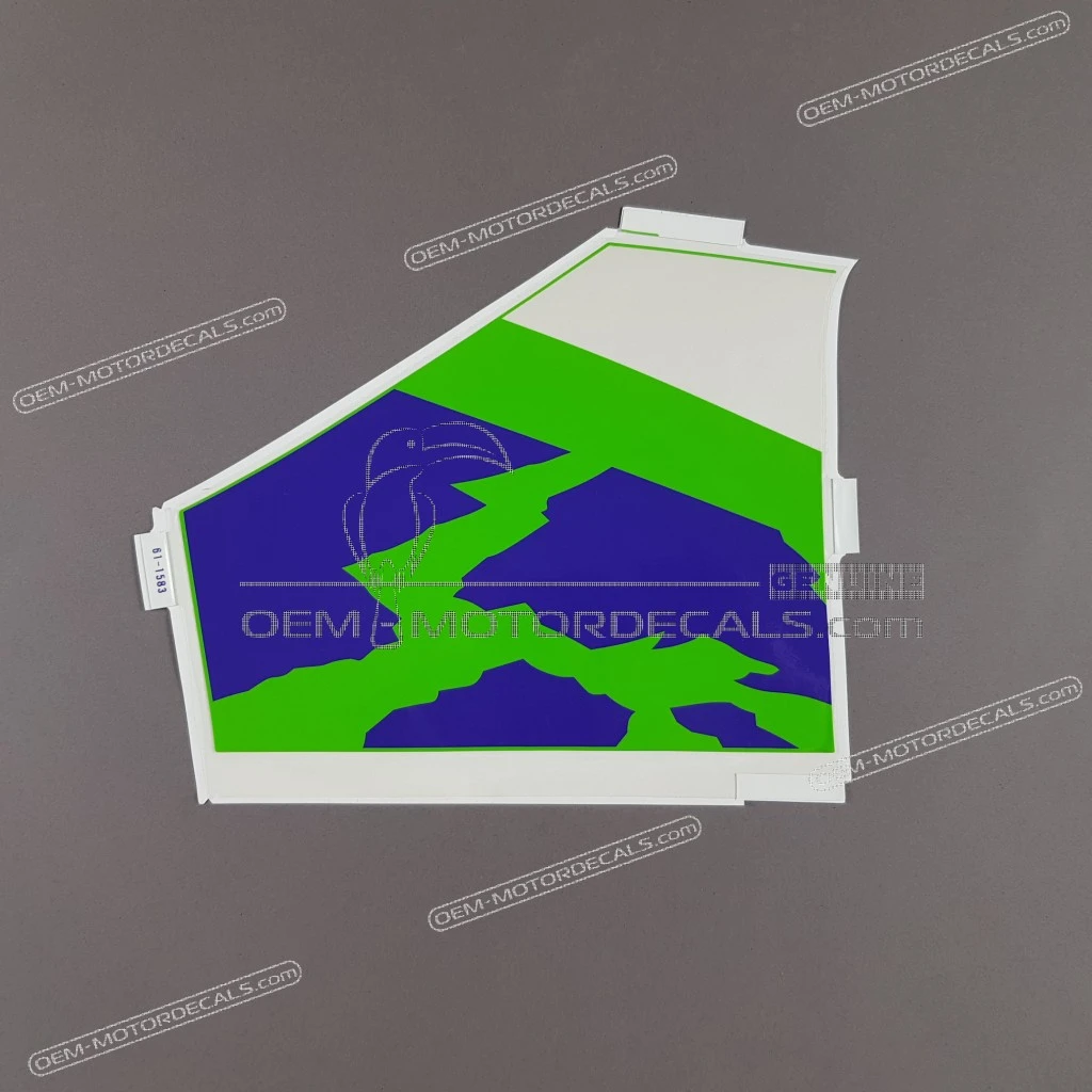 Kawasaki Ninja ZX-6R Autocollant Carénage Inférieur Gauche Section Supérieure OEM 56061-1583