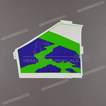 専用ページ OEM Decals Kawasaki ZX6R 1996 - Green • Original Stickers