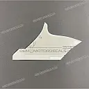 Autocollant de sabot moteur Ninja, côté gauche supérieur