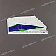 Autocollant supérieur de carénage inférieur Kawasaki Ninja ZX-6R, côté gauche OEM 56061-1585