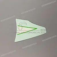 KAWASAKI Autocollant central de carénage inférieur Ninja ZX-6R, côté gauche 56061-1586