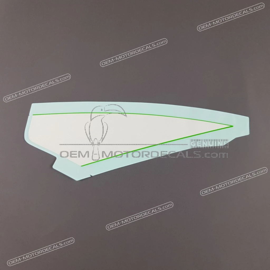 Autocollant Kawasaki Ninja ZX-6R carénage inférieur côté droit OEM 56061-1591 pièce d'usine authentique