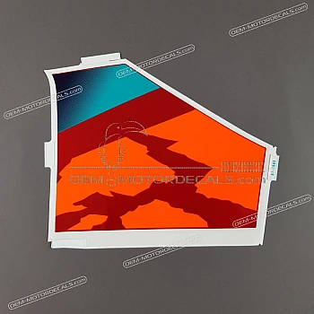 Naklejka na osłonę boczną, prawa strona