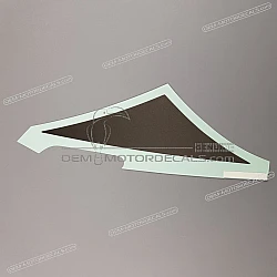 Front cowling decal, right side