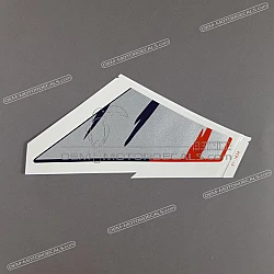 Side cowling decal, left side
