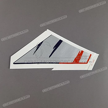 Side cowling decal, left side