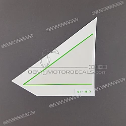 Side cowling decal, right side