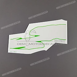 Side cowling decal, right side