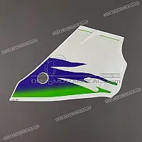 KAWASAKI Autocollant de carénage inférieur Ninja, arrière côté droit 56061-1815