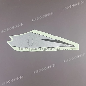 Heckverkleidung Aufkleber, Linke Seite