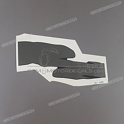 Side cowling decal, left side
