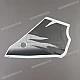 Kawasaki Ninja Adesivo Carenatura Inferiore Lato Destro Posteriore OEM 560621060