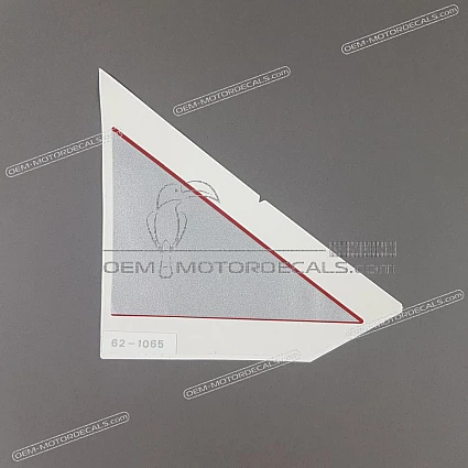 OEM Decals Kawasaki ZX9R 1997 - Red • Original Stickers