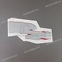 Pegatina para quilla inferior Ninja ZX-9R, lado izquierdo