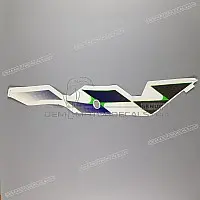 KAWASAKI Adesivo posteriore coda carena, lato destro 56062-1078