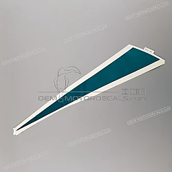 Heckverkleidung Aufkleber, Linke Seite