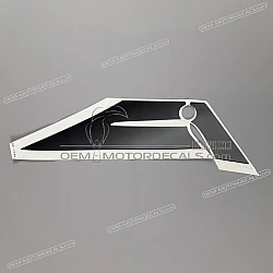 Rahmenabdeckungsaufkleber, Linke Seite