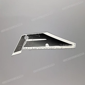 Frame cowling decal, right side