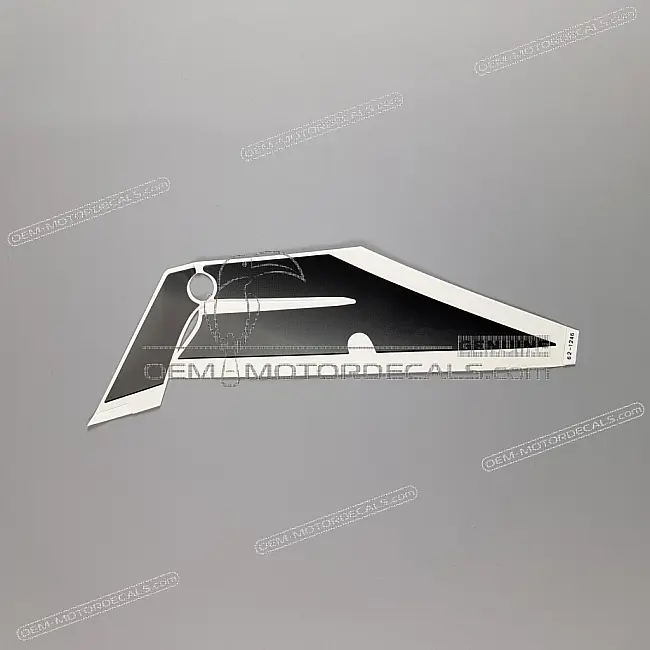 Kawasaki ZZR600 Untere Rechte Seitenverkleidung Aufkleber Grafik OEM 560621246