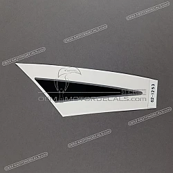 Bugverkleidung Aufkleber, Rechte Seite