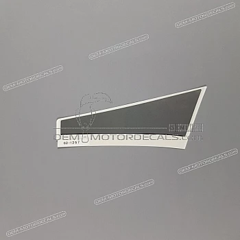 Frame cowling decal, right side