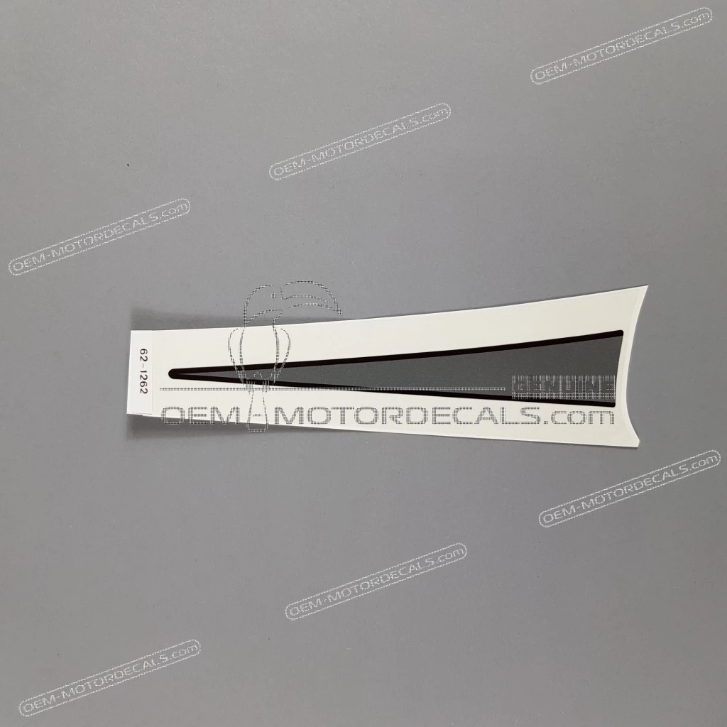 Autocollant Carénage Central Avant Kawasaki ZZR600 Droit OEM 56062-1262