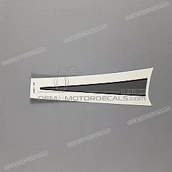 Autocollant de carénage central avant, côté droit