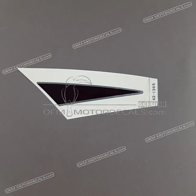 Autocollant Kawasaki ZZR600 carénage inférieur côté droit OEM 560621265 motif d'usine authentique pour sabot moteur